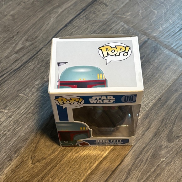 Funko Pop Boba Fett Figure in Green and Red - Picture 6 of 9